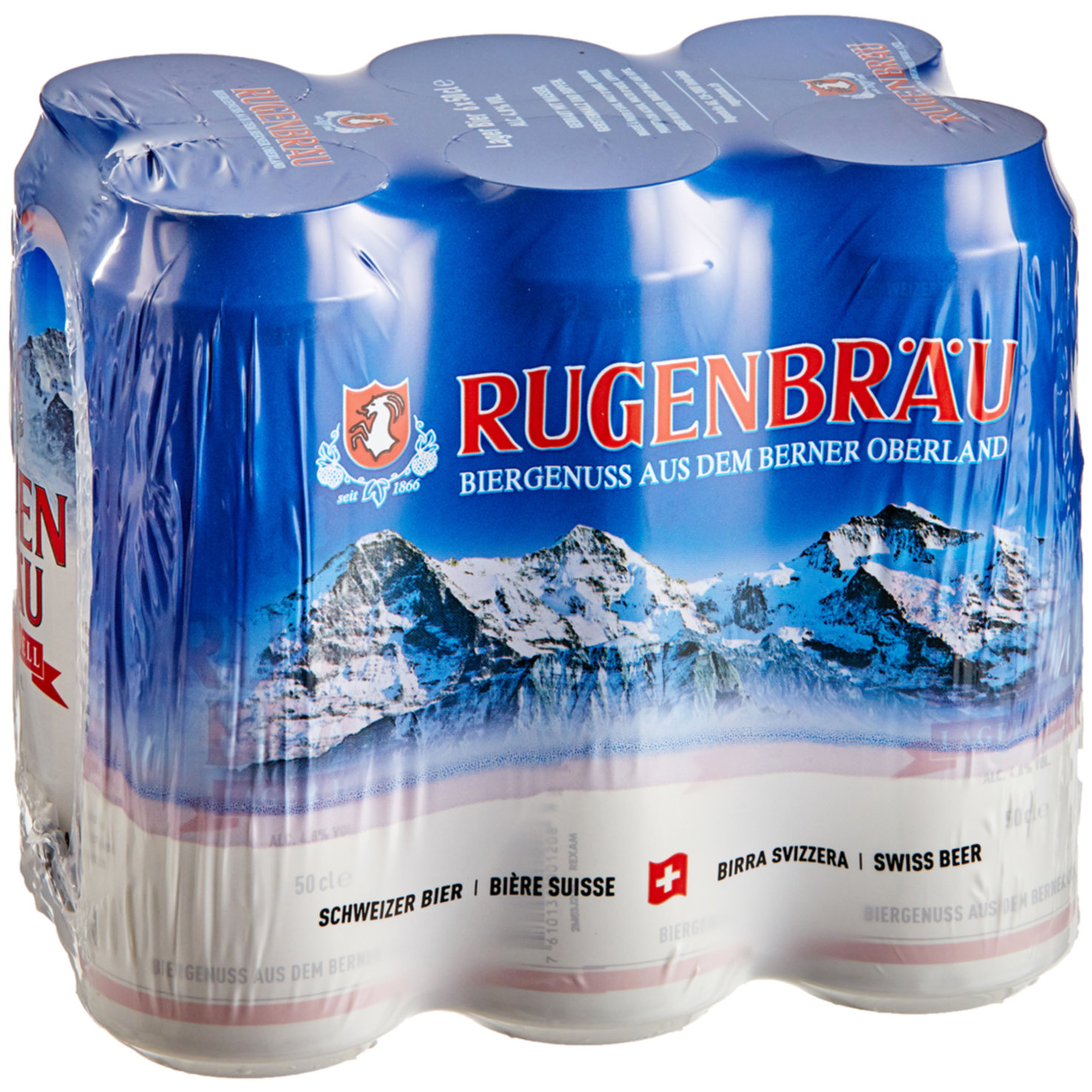 Rugenbräu Bier Lager Dose 6x50cl -300cl