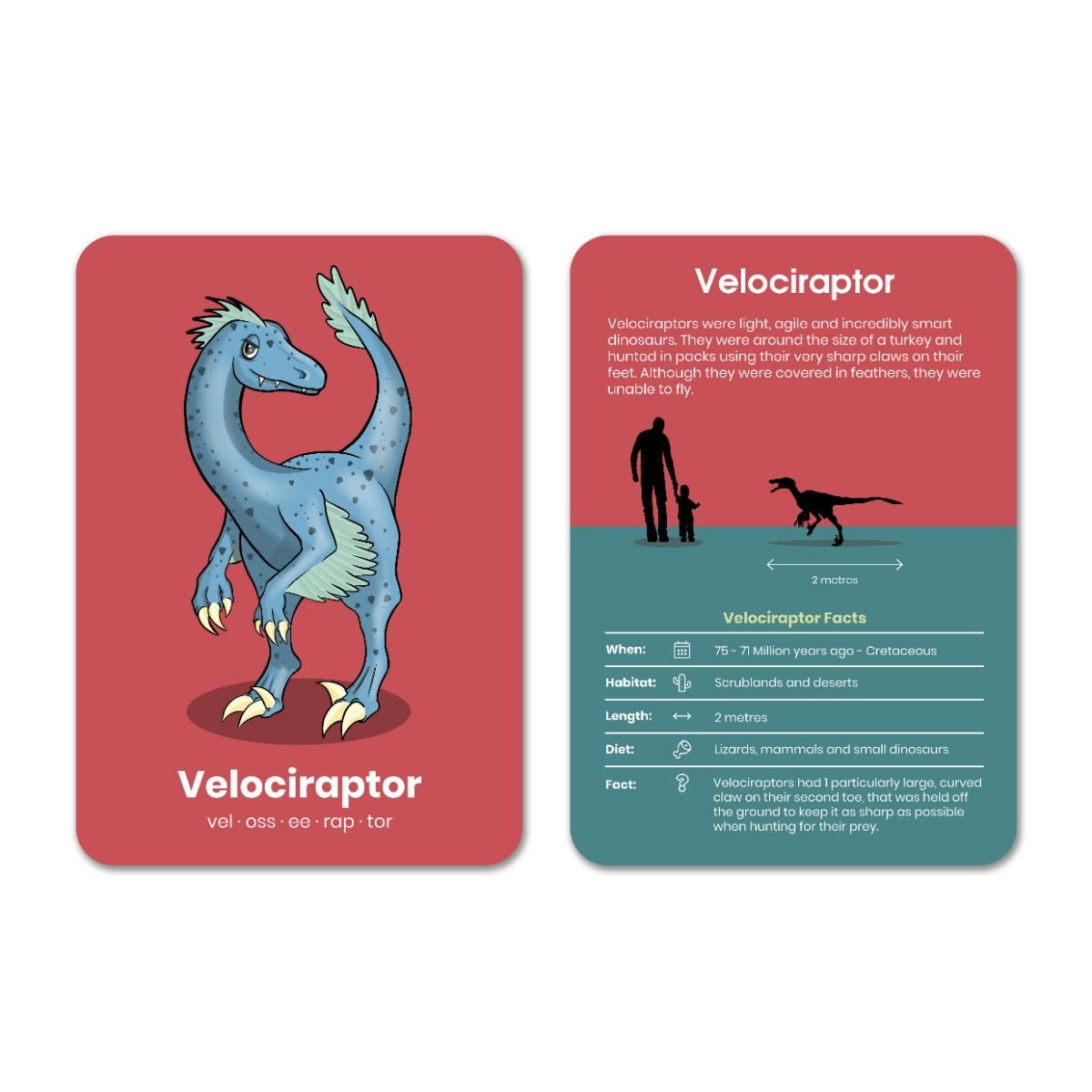Learn By Doing Dinosaurs Flashcards
