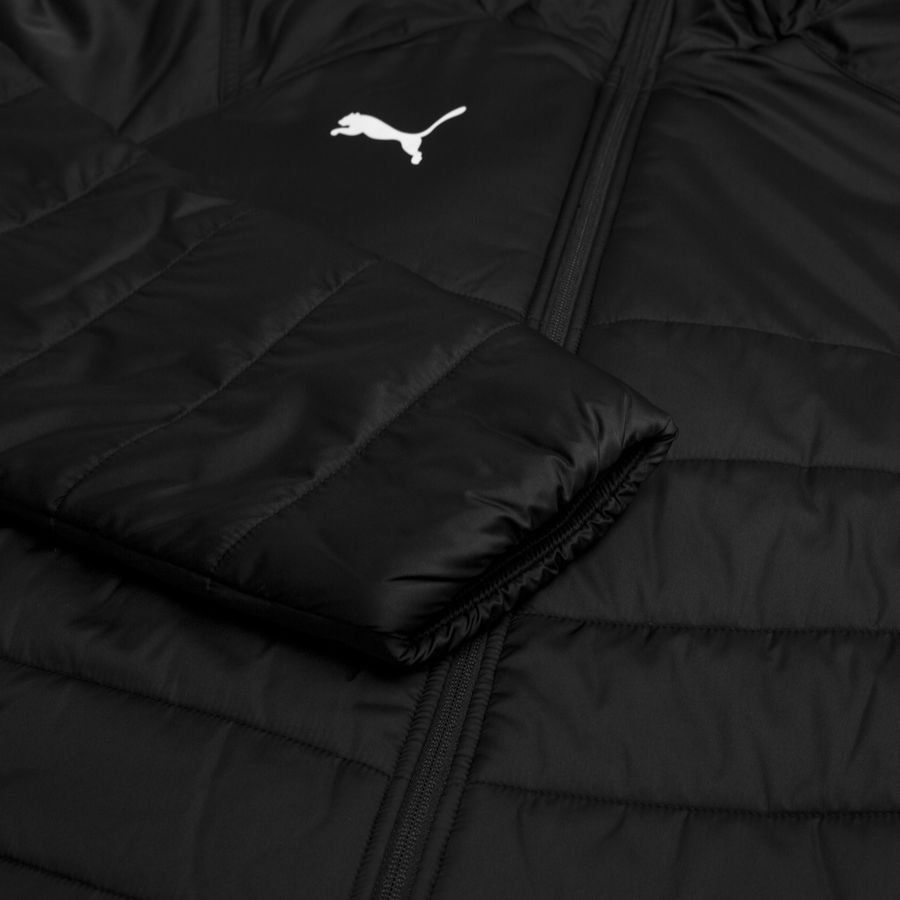 PUMA Manteau d'Hiver LIGA Sideline Bench - Noir/Blanc