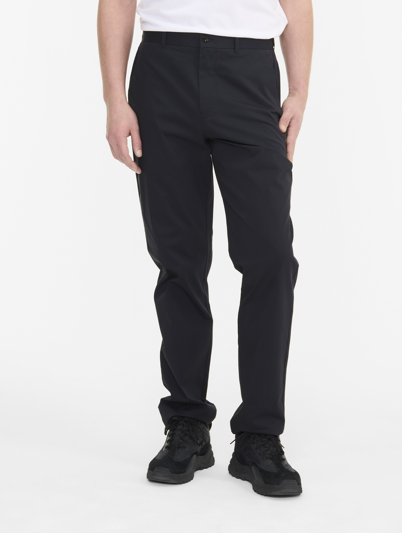 Pantalon chino DRY FAST TEXTILE® et COOLMAX® et UV-C® NOIR