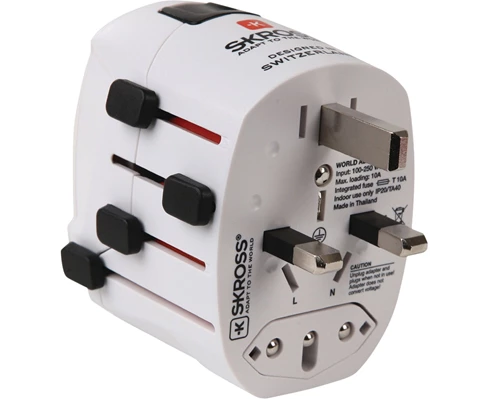 SKROSS Travel Adapter World PRO (earthed)