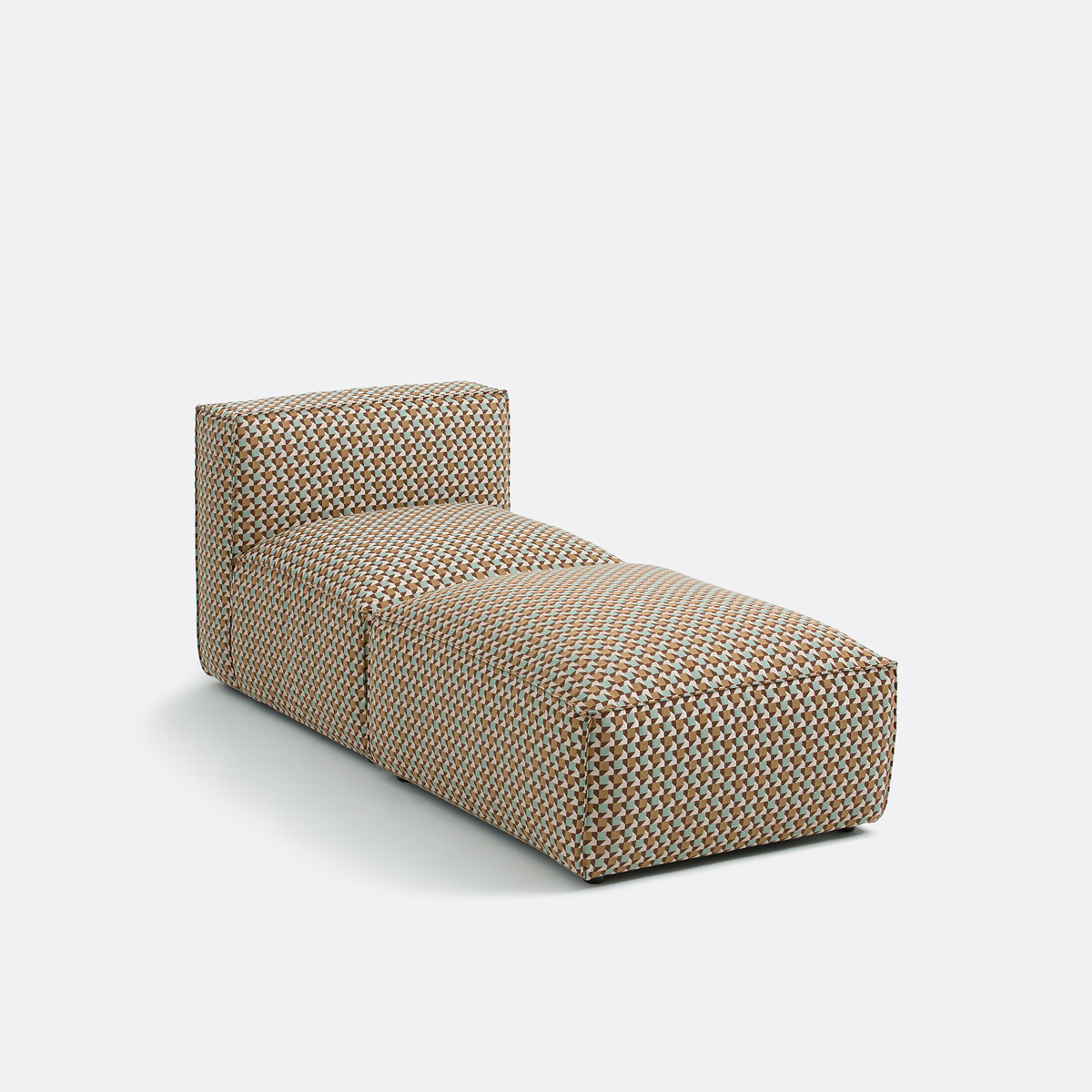 LA REDOUTE INTERIORS<br>Poef modular, origami jacquard, Sete