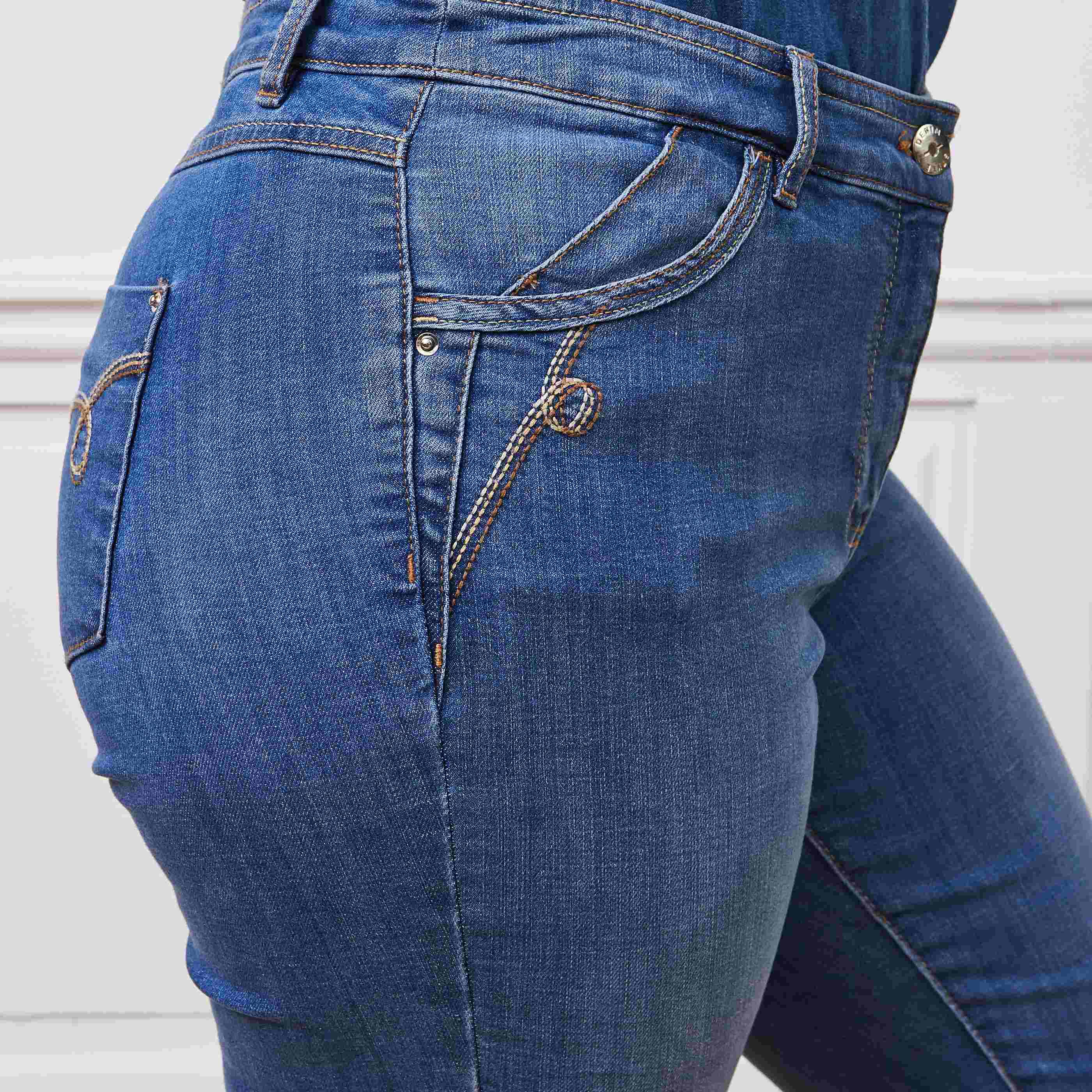 Jean bootcut BALI femme - STONE