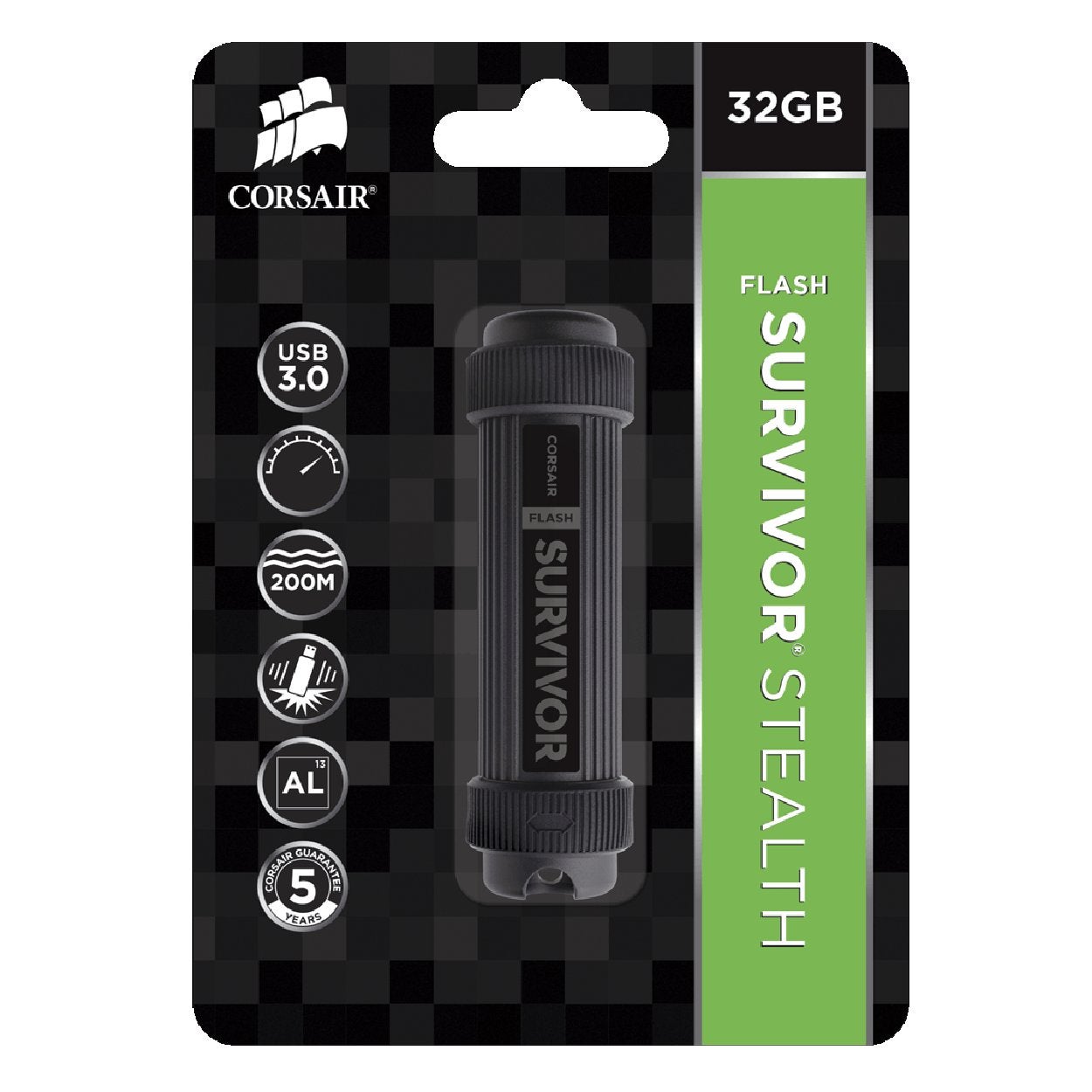 Corsair Flash Survivor Stealth 32 GB 3.0 USB-stick