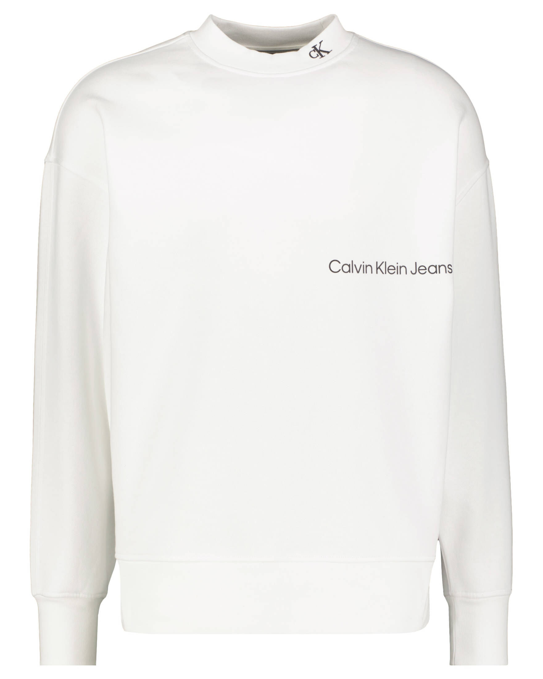 CALVIN KLEIN JEANS| Herren Sweatshirt OFF PLACED INSTITUTIONAL