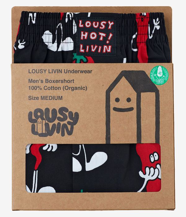 Lousy Livin Chilli Boxershorts (black)