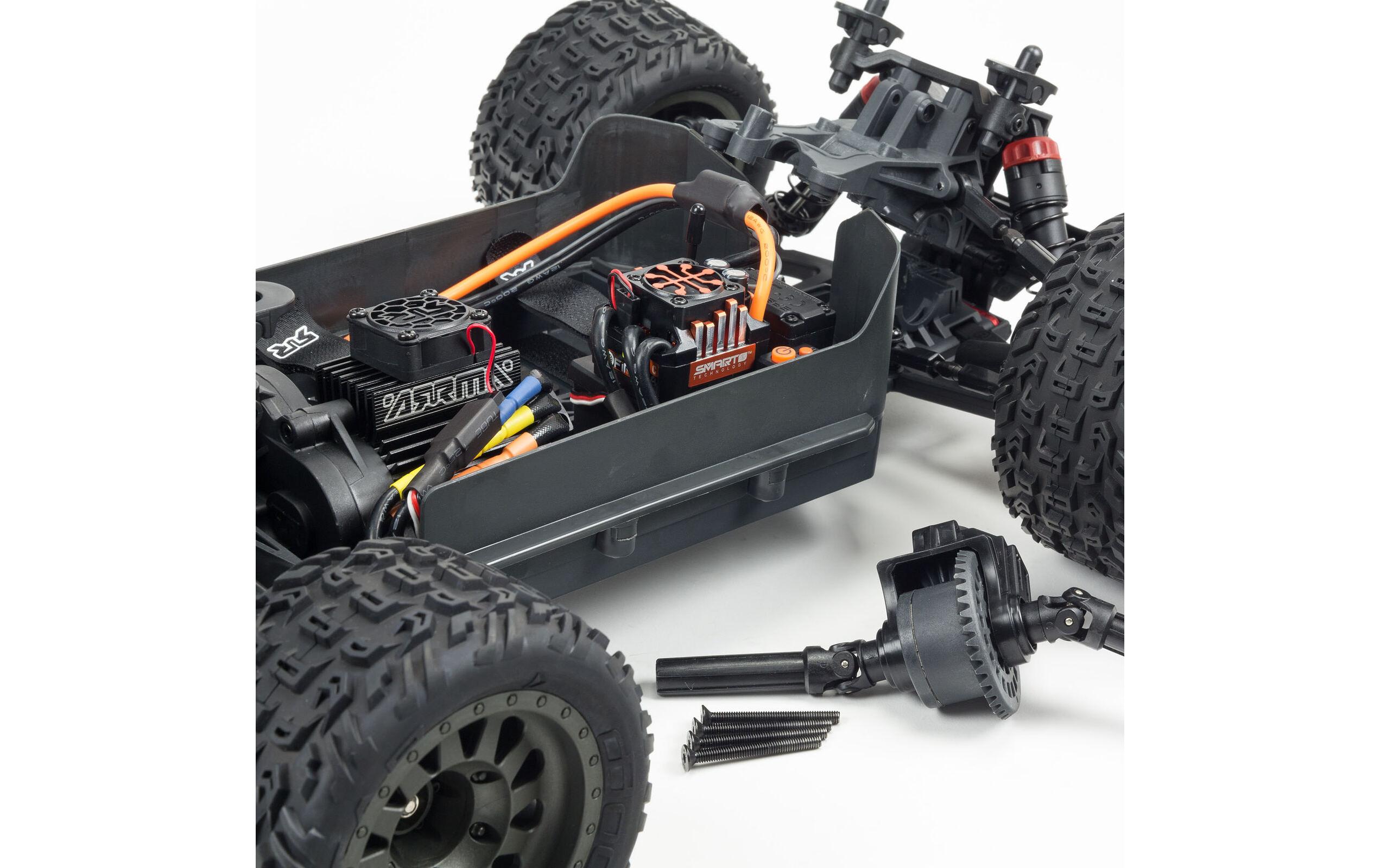 Stadium Truck Vorteks BLX3S 4x4 Rot ARTR, 1:10<br>Brushless Stadium Truck für Highspeed Bashing, ausgerüstet mit bewährter Spektrum Technik