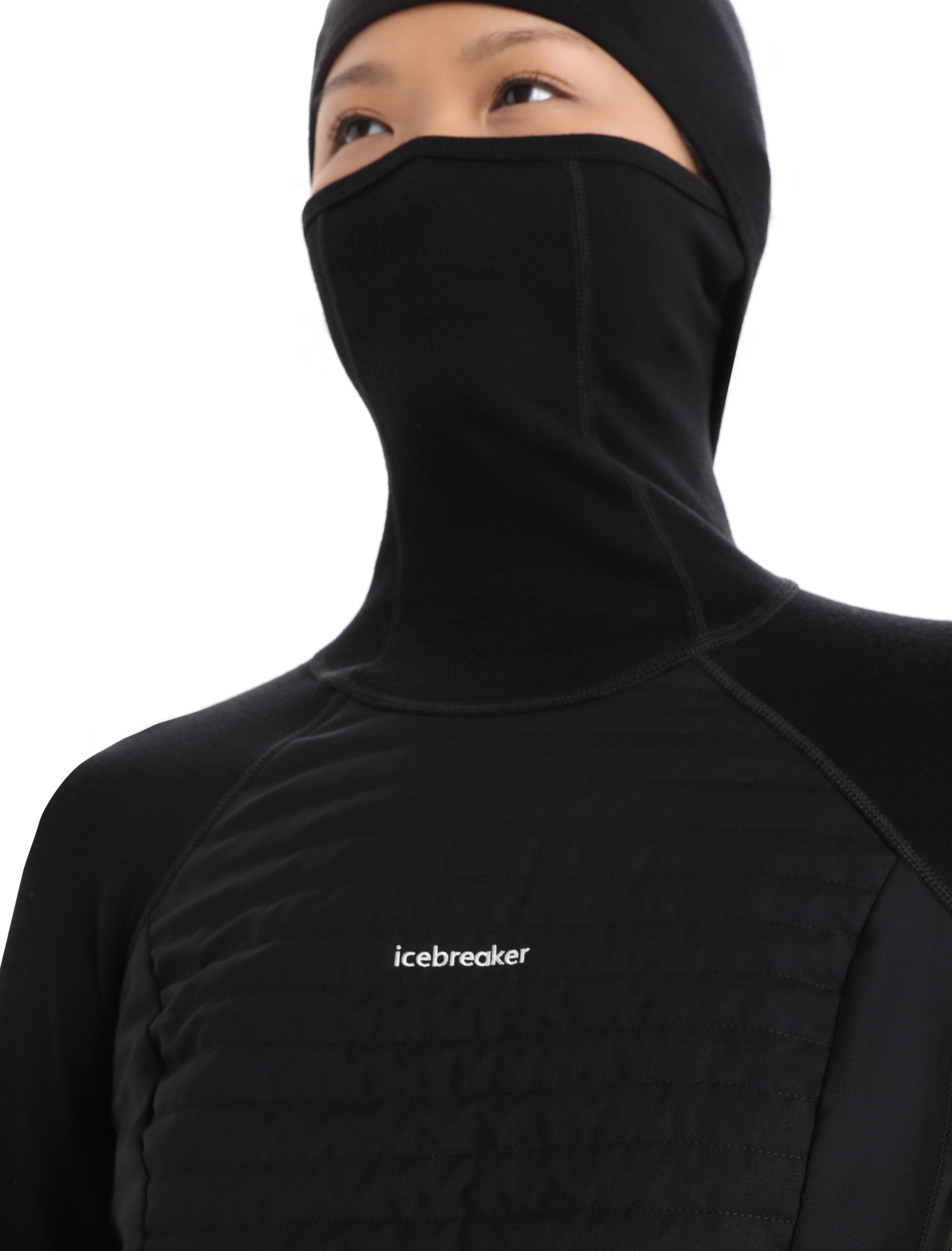 ZoneKnit Insulated LS Hoodie Dame IB001/Black