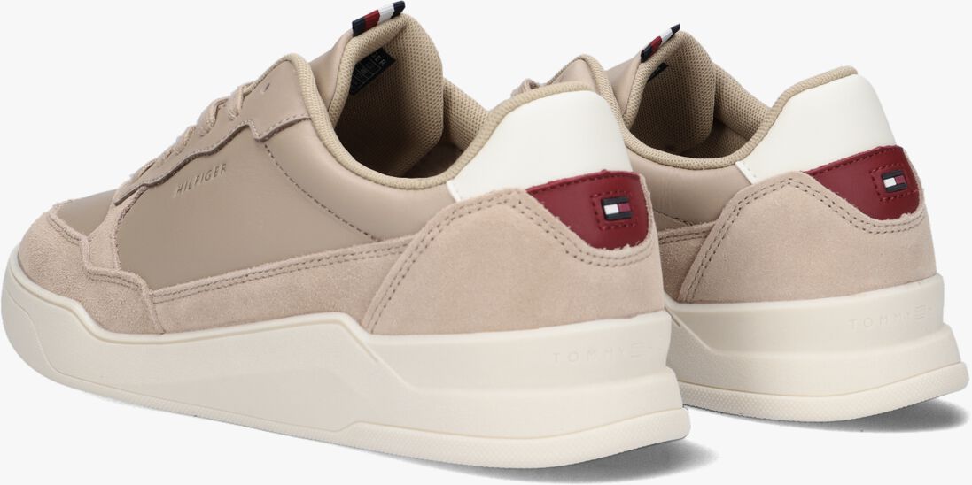 TOMMY HILFIGER beige tommy hilfiger lage sneakers elevated cupsole