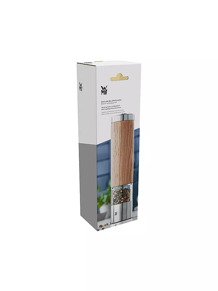 WMF Elektrische Holzmühle Ceramill 21,5cm braun