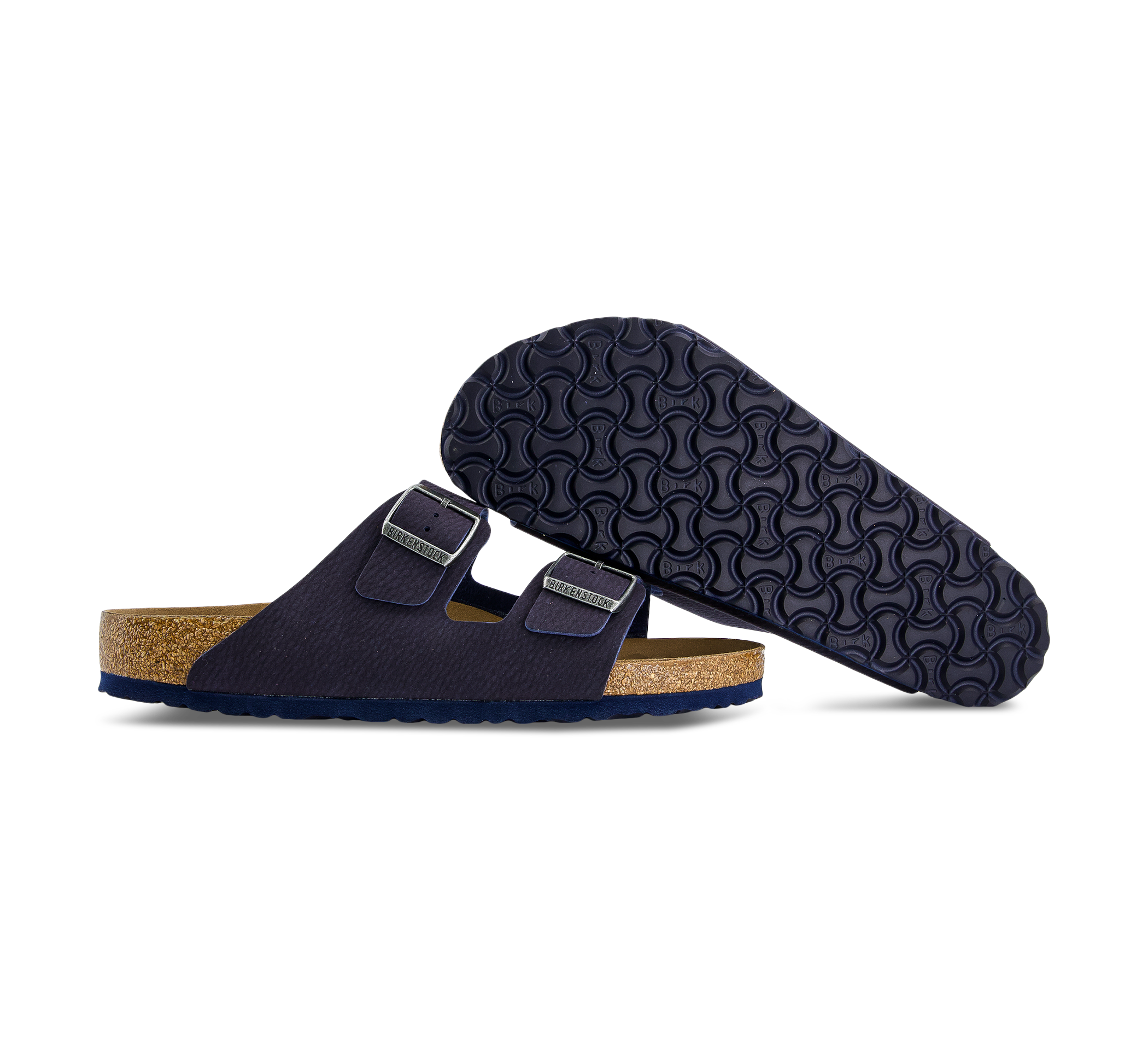 Birkenstock Arizona - Offene Hausschuhe blau