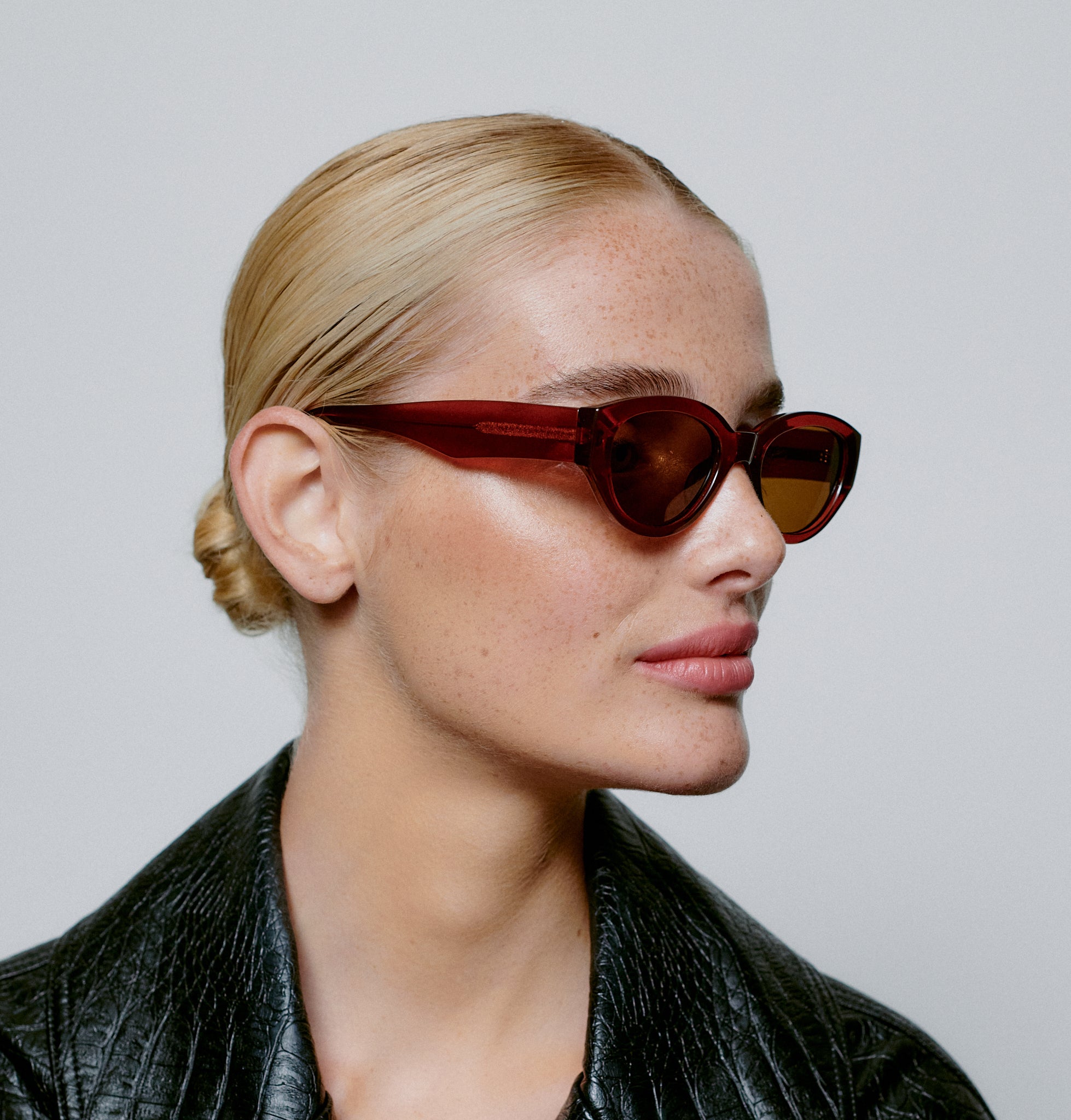 A. Kjærbede  Winnie solbrille - brun
