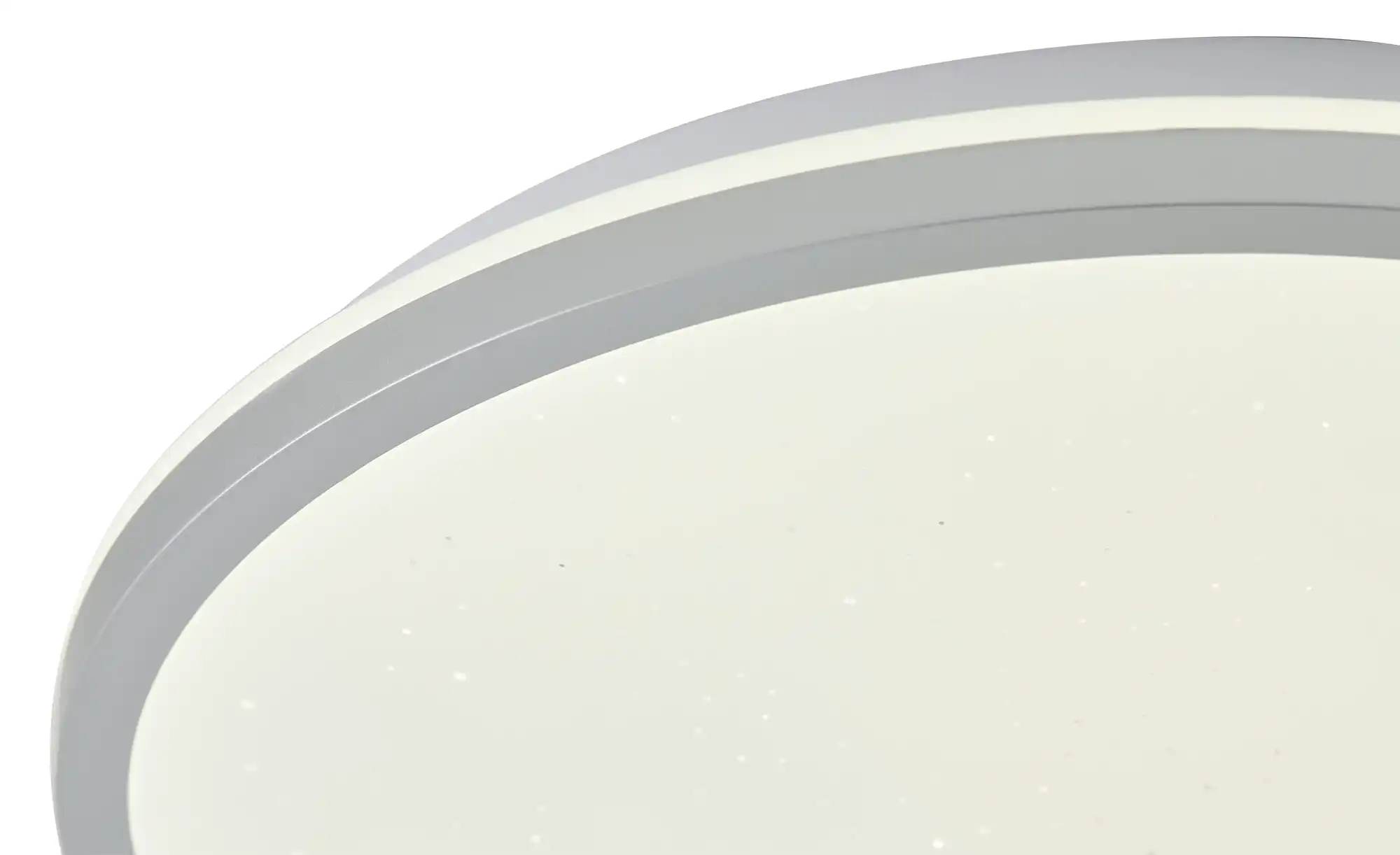 KHG LED-Deckenleuchte mit Backlight, silberfarben