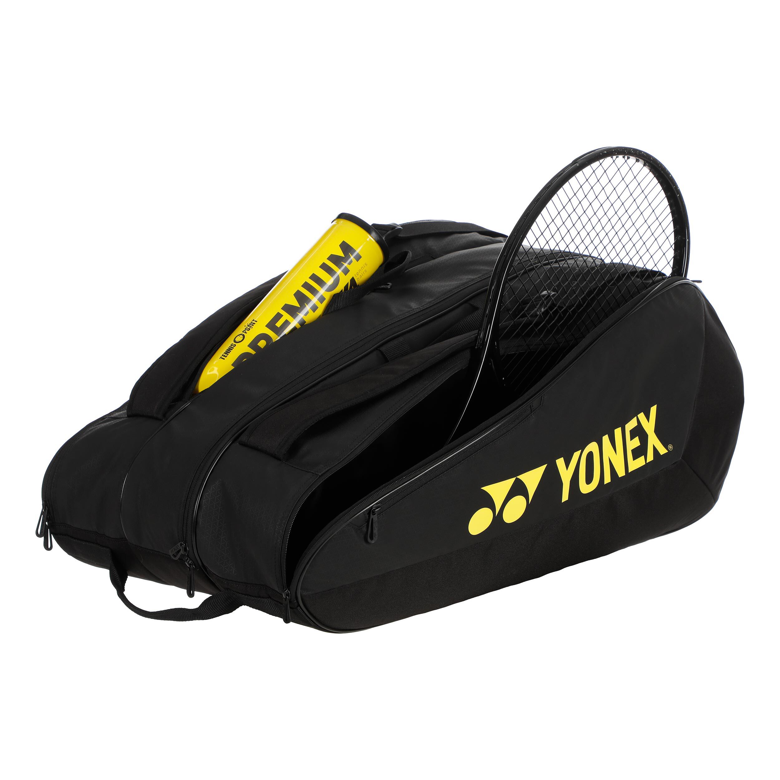 Yonex Team Racquet Bag Housse De Raquette Lot De 12 - Noir , Jaune