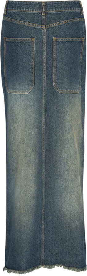Cannari Concept Curved Slit Skirt Peridot blue