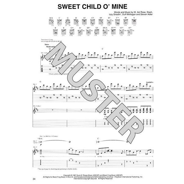 Cherry Lane Music Company Guns n' Roses Greatest Hits
