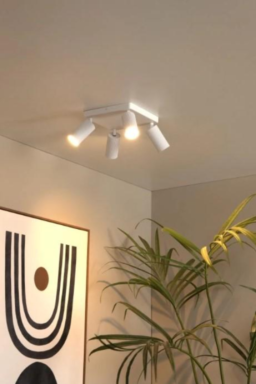 Lucide Clubs 4 spot zwart