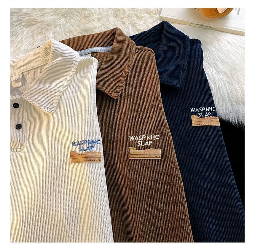 Zentrus - Poloshirt met korte mouwen en geborduurde letters