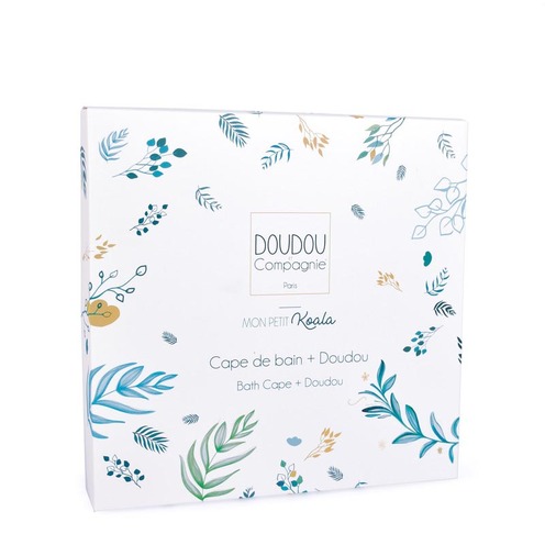 Cape de bain et doudou YOCA - DOUDOU ET COMPAGNIE