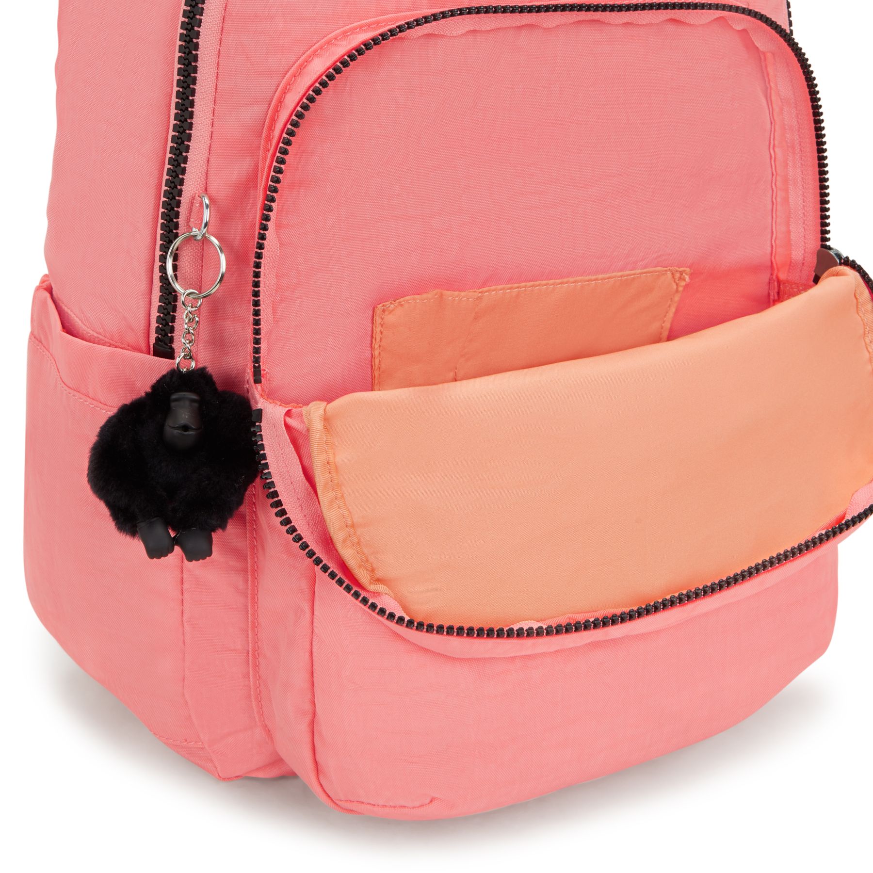 SEOUL Grand Sac à Dos Avec Protection Pour Ordinateur Portable - Peach Peace
