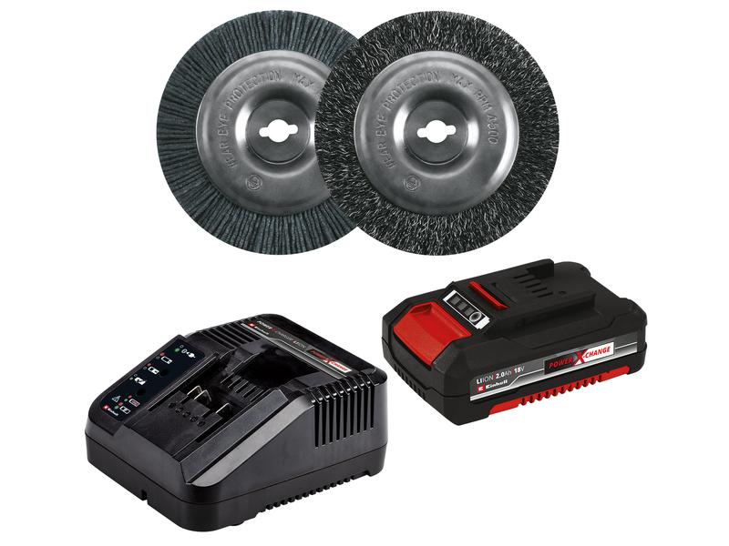 Einhell Akku-Fugenreiniger GE-CC 18 Li – Kit Mitglied der Power X-Change Familie