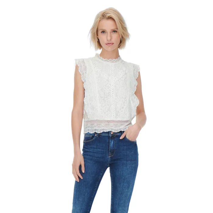 Only Karo Sleeveless Lace Top Dames