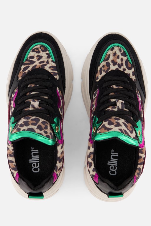 Cellini Jana Sneakers zwart Leer