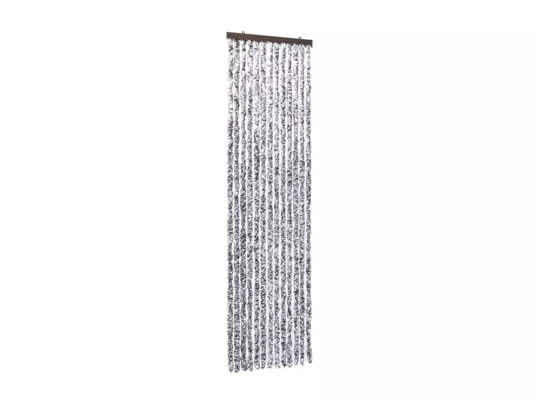 Moustiquaire Marron et beige 56 x 185 cm Chenille