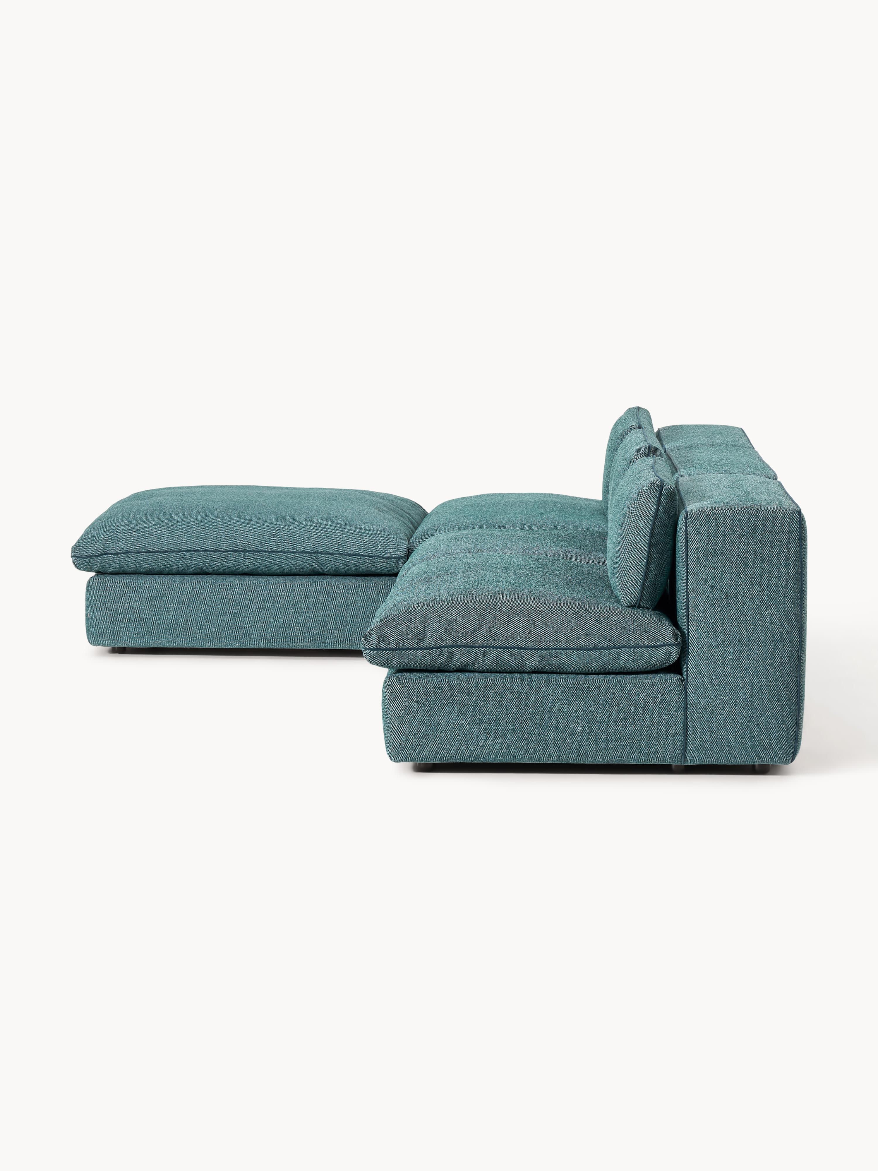 Modulaire bank Felix met poef (links/rechts)