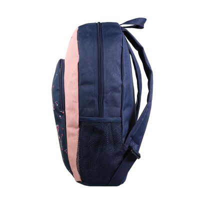 Sac à dos maternelle Cybel - 37 cm - 1 compartiment - bleu/velours - Bagtrotter