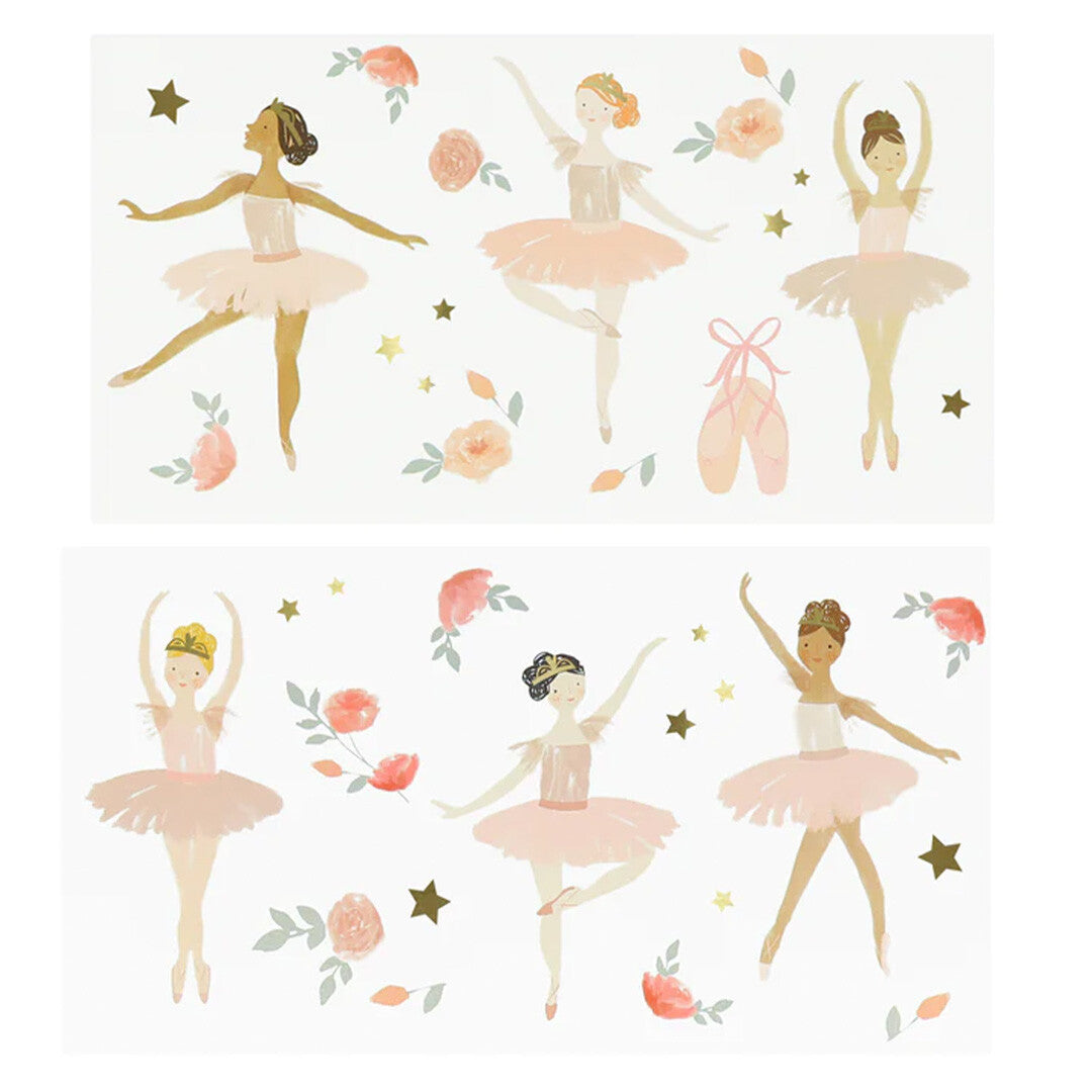 Meri meri tattoos ballerina's