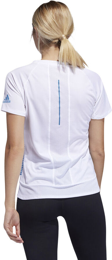 adidas 25/7 Rise Up N Run Parley T-shirt Hvid