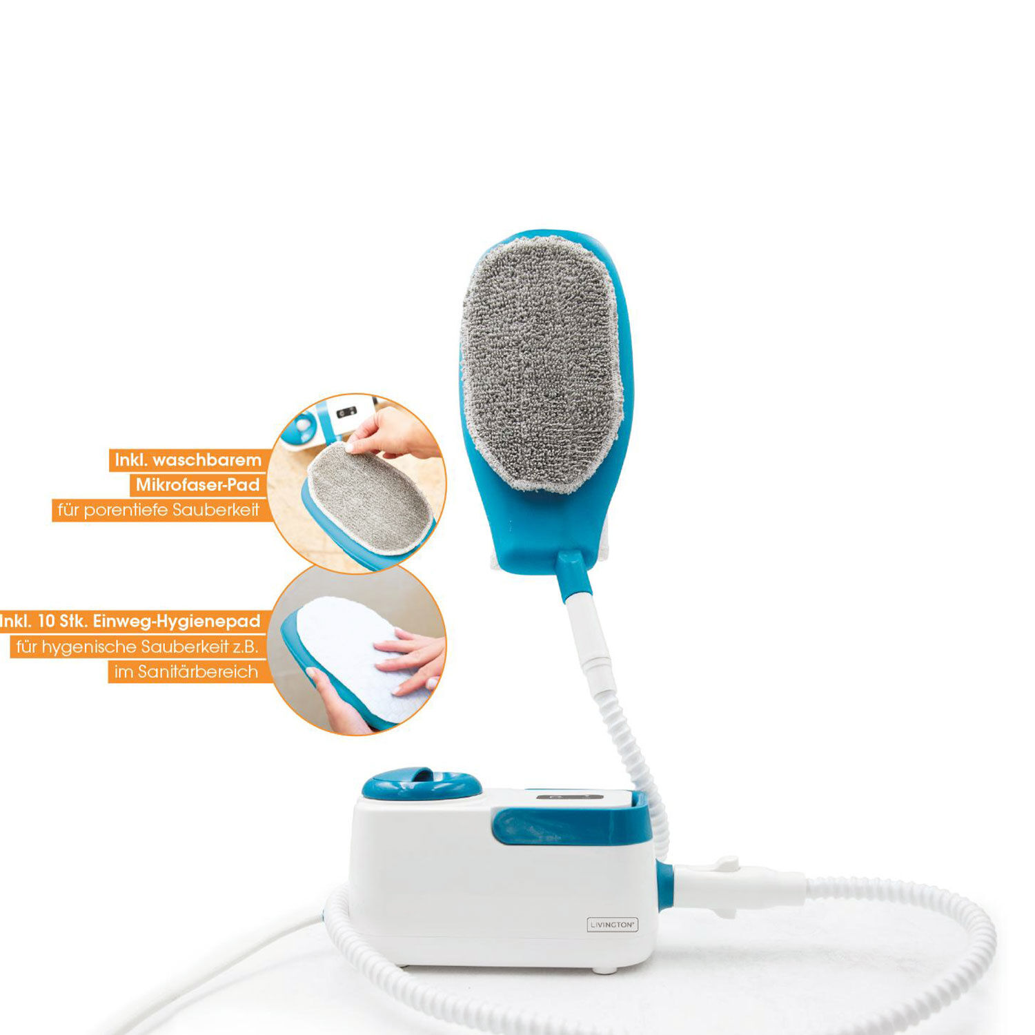 Livington Steam Touch Reinigungs-Dampfhandschuh