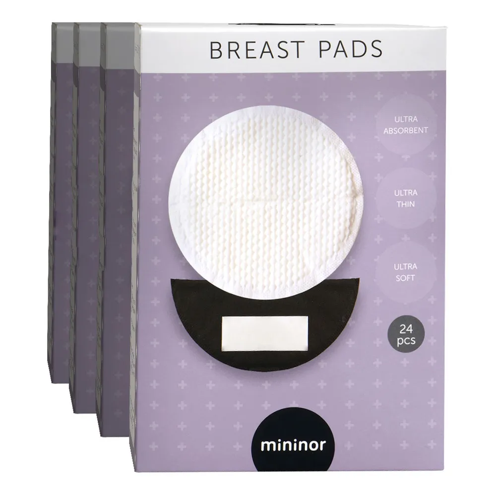 Mininor Ultra Ammeindlæg Pakketilbud Sort - 4 x 24 stk.