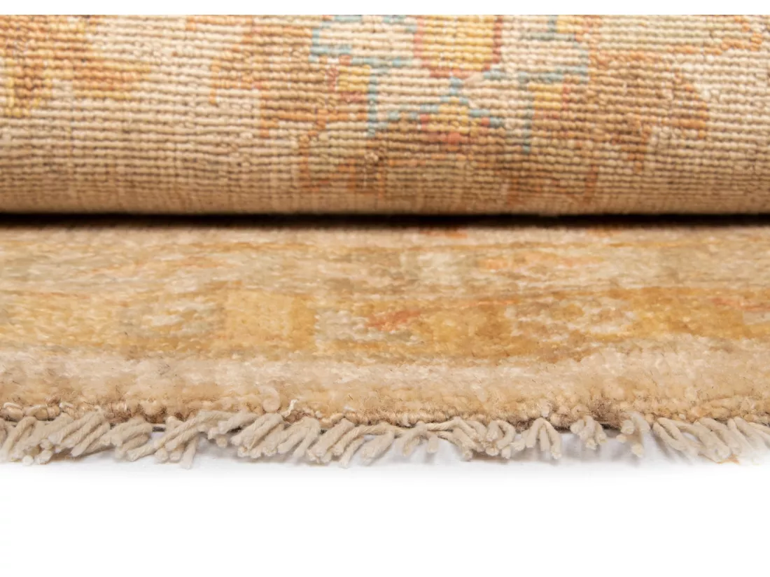 Tapis de laine 254x253 beige Kaizar