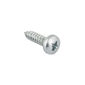 Carroserie schroef cilinderkop verzinkt 4,8x13 mm 15 stuks