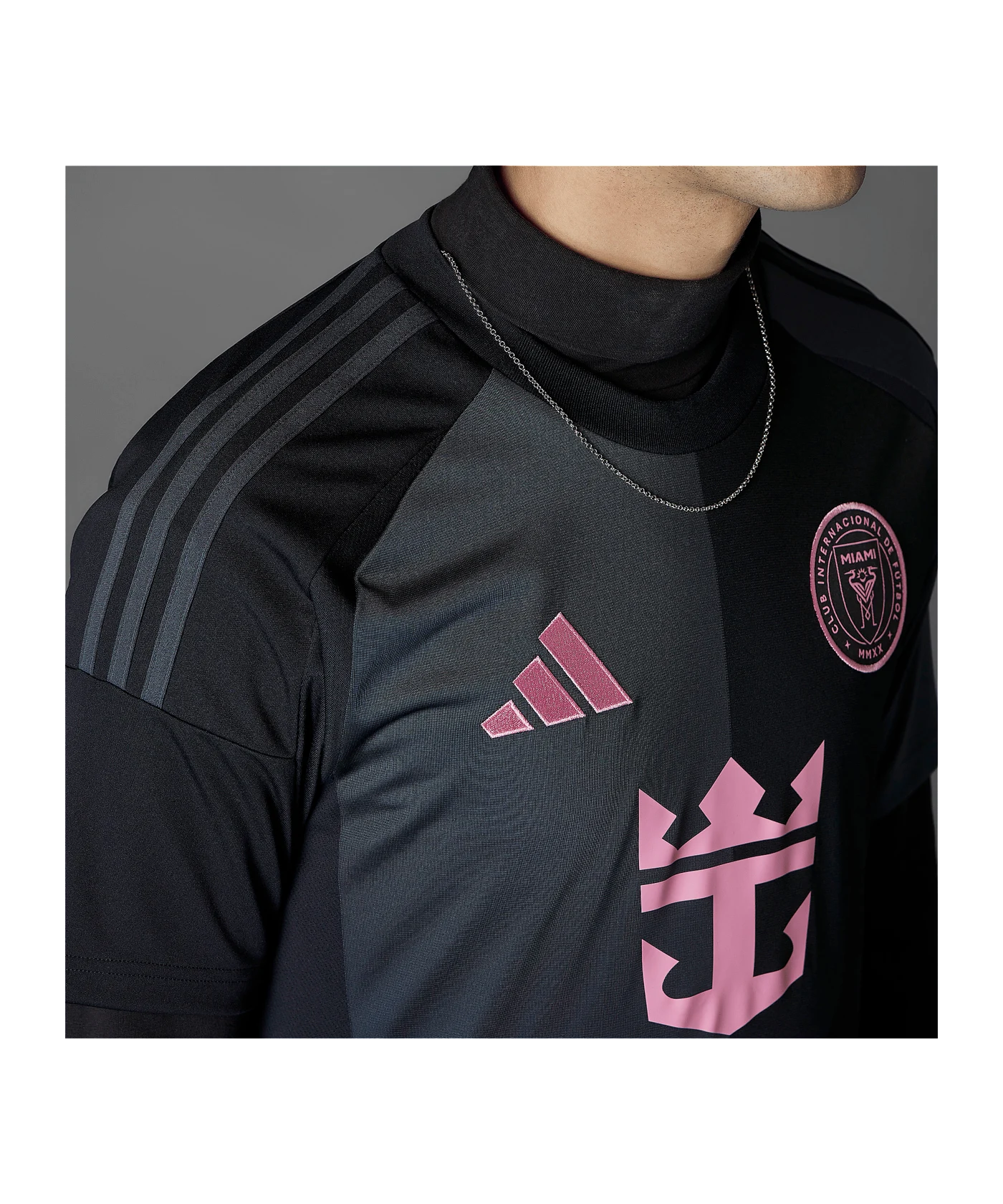 adidas Inter Miami Trikot Away 2025 Schwarz