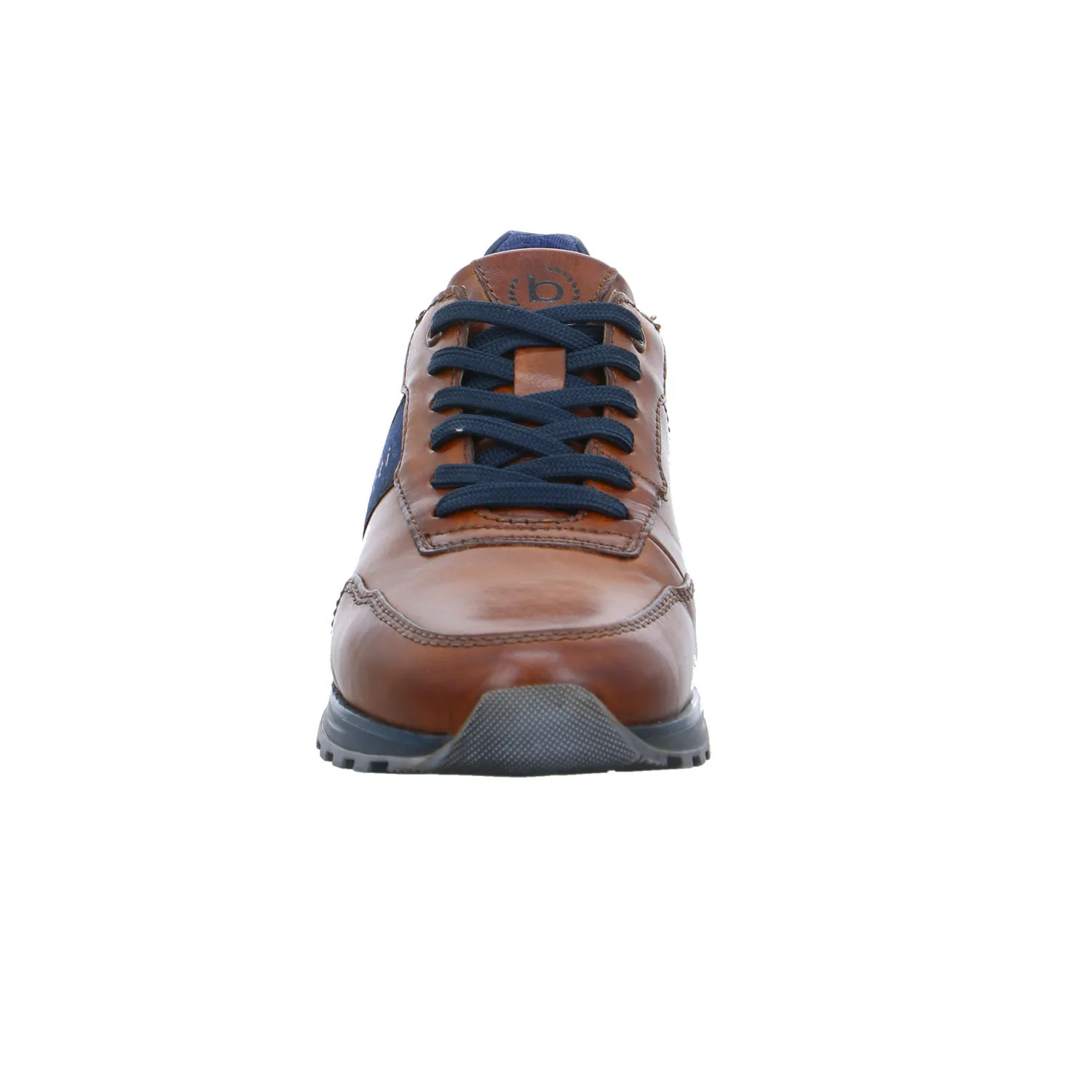 BUGATTI SHOES Halbschuhe Sneaker Cognac Leder