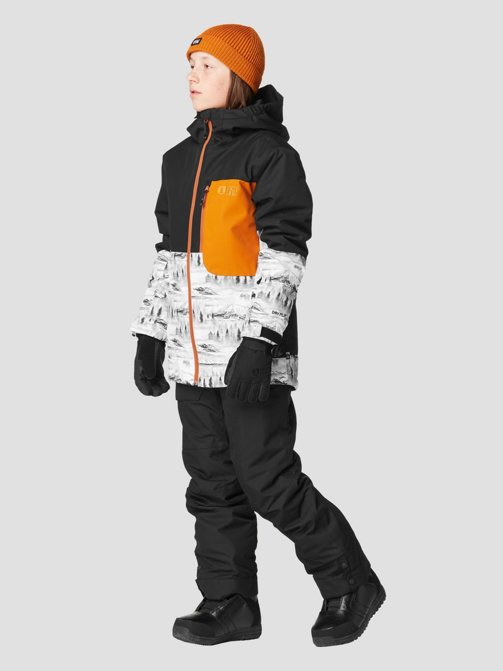 Picture Time Kids Pants black