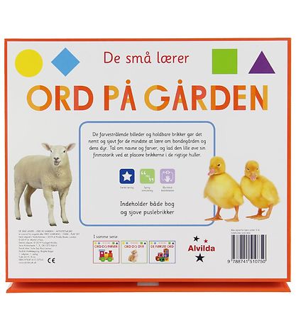 Alvilda Aktivitätsbox Box - De Små Lærer - Ord På Gård - Dänisch