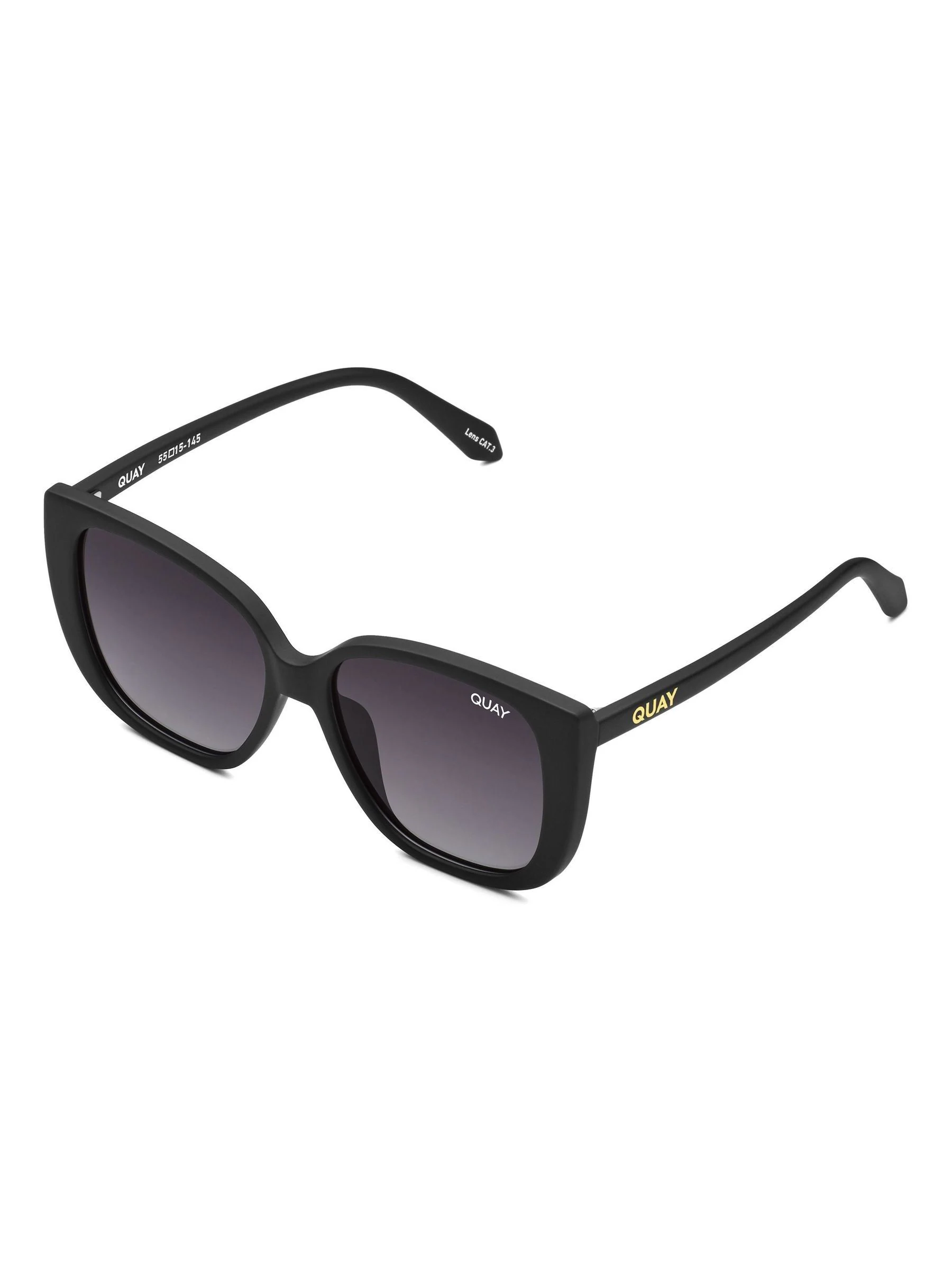 QUAY Ever After Black Sunglasses