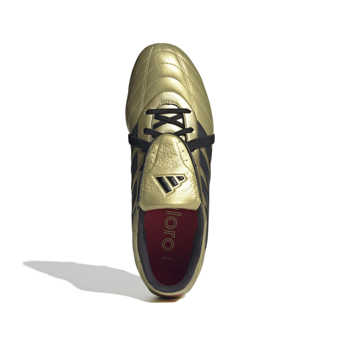 Adidas Copa Gloro II Gras Voetbalschoenen (FG) Goud Zwart Donkerrood