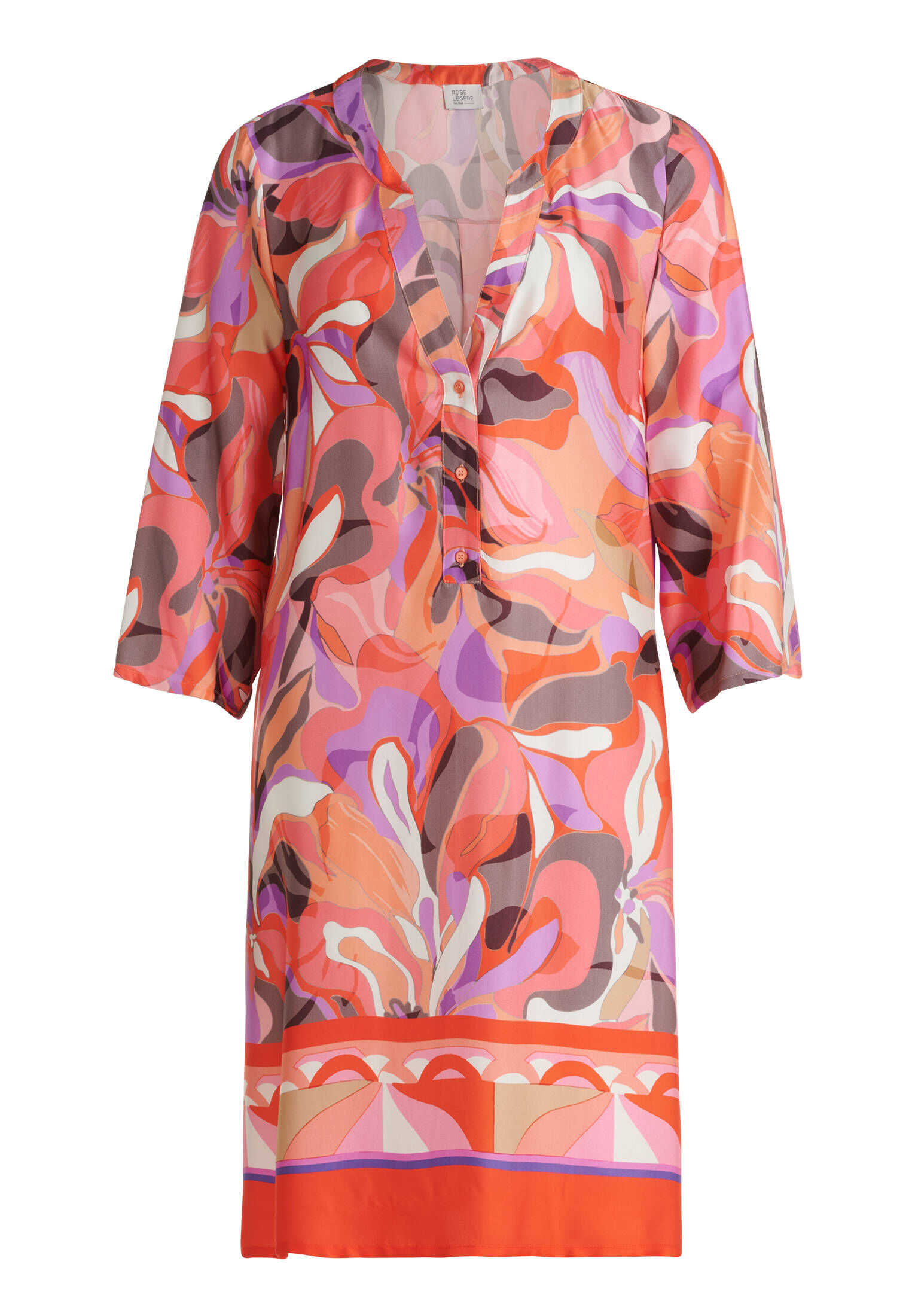 Vera Mont| Damen Hemdblusenkleid mit Knopfleiste