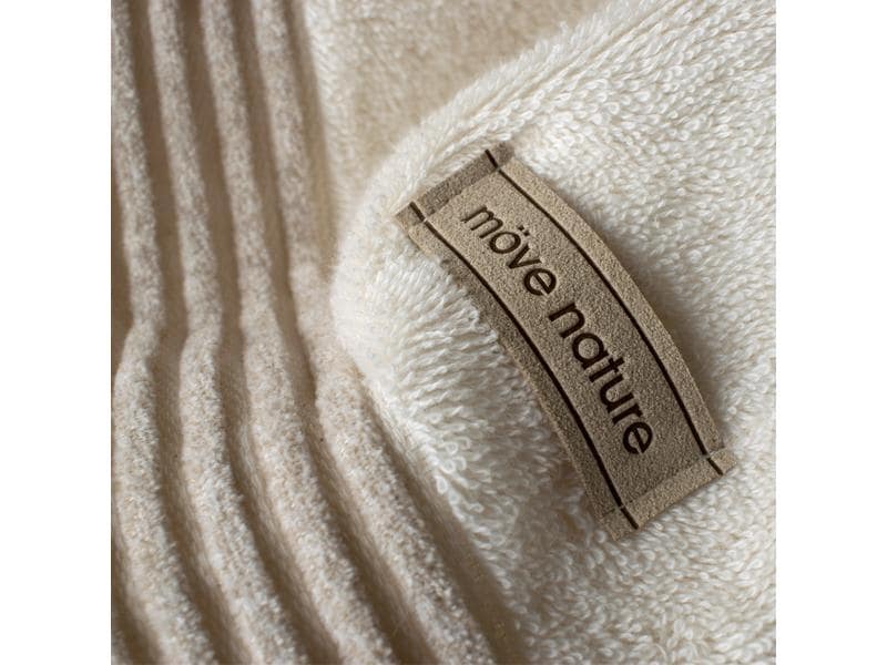 Möve Saunatuch Wellness 80 x 200 cm, Beige Handtuch aus 100% Baumwolle