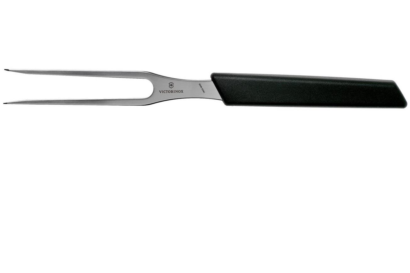 Victorinox Swiss Modern vleesvork, zwart