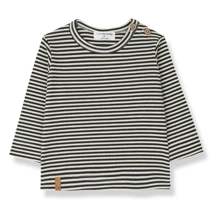 1+ in the family T-shirt Pablo Côtelé | Gris anthracite