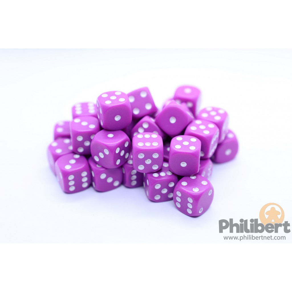 Set de 36 Dés Chessex : Opaques