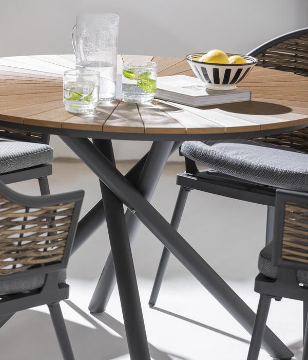 Dehner Tisch Barcelona, ca. Ø110/H76 cm