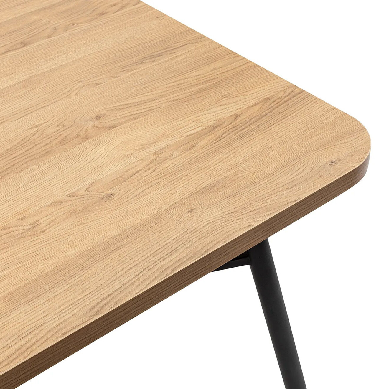 Homitis Table à manger Nala naturelle - 160x90x75 cm