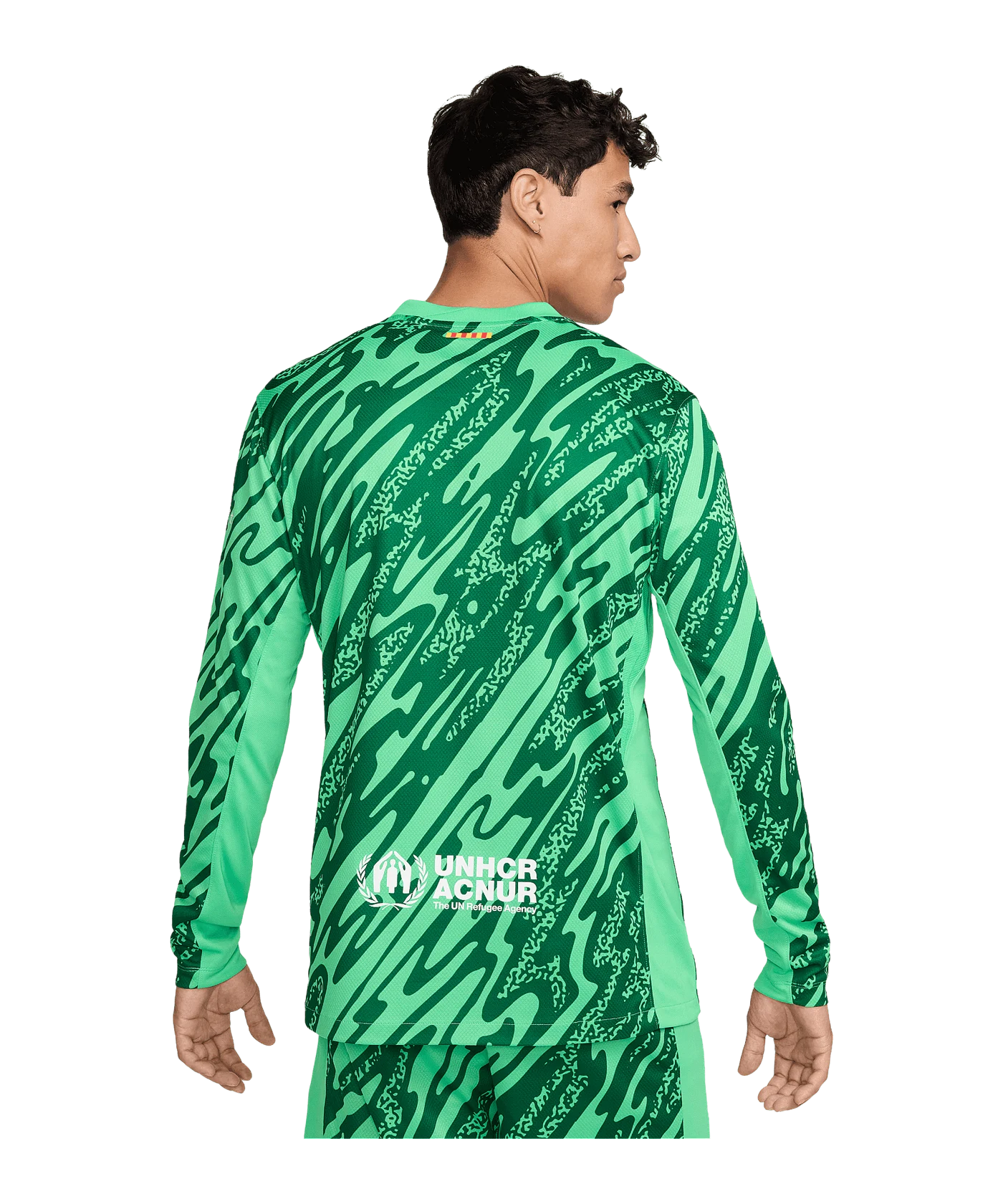 Nike FC Barcelona Langarm Torwarttrikot 2024/2025 Grün F329